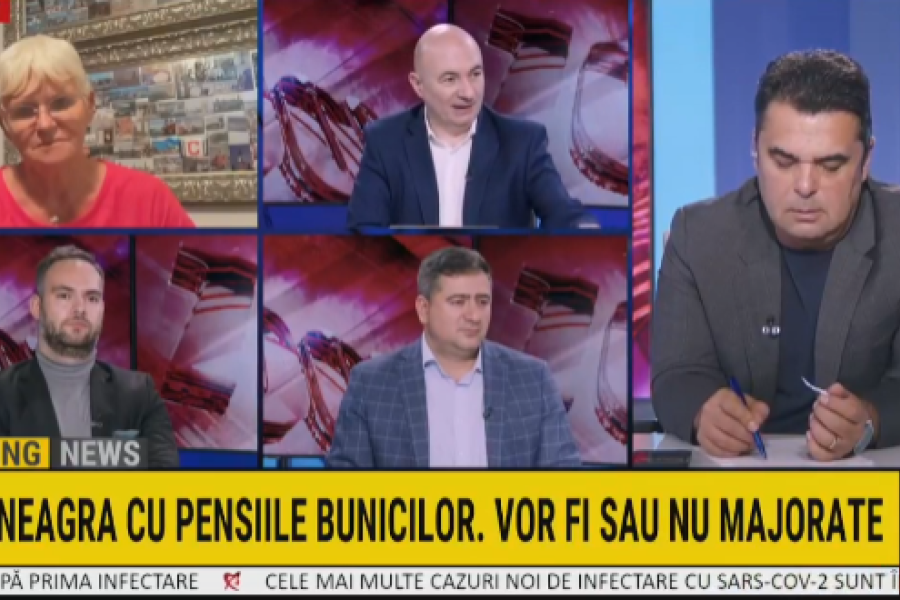 Codrin Ștefănescu în direct la emisiunea 100% pe Realitatea TV!